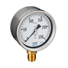 Diaphragm drum pressure gauge Type 1481 bottom connection brass